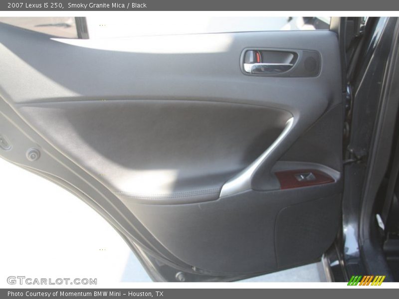Smoky Granite Mica / Black 2007 Lexus IS 250