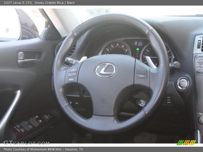 Smoky Granite Mica / Black 2007 Lexus IS 250
