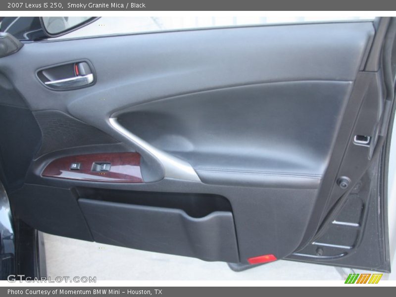 Smoky Granite Mica / Black 2007 Lexus IS 250