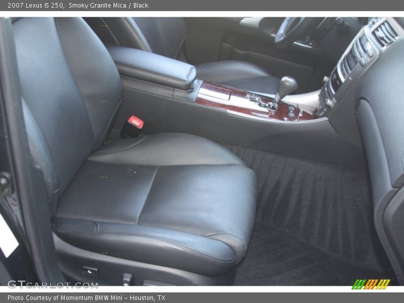 Smoky Granite Mica / Black 2007 Lexus IS 250