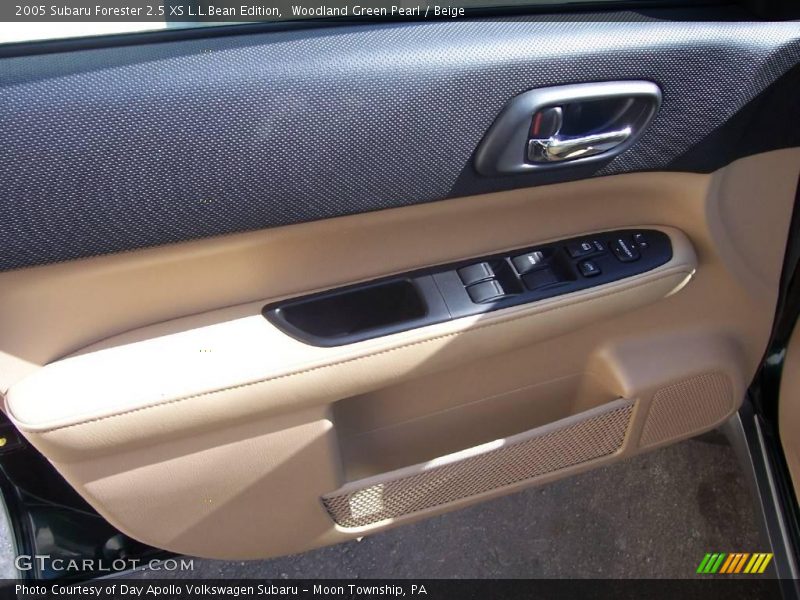 Woodland Green Pearl / Beige 2005 Subaru Forester 2.5 XS L.L.Bean Edition