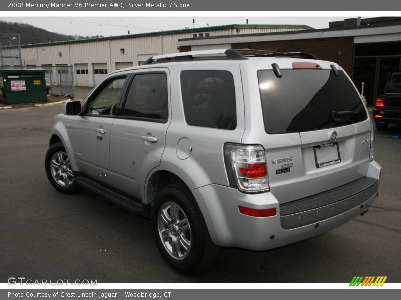 Silver Metallic / Stone 2008 Mercury Mariner V6 Premier 4WD