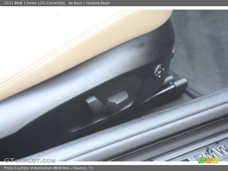 Jet Black / Savanna Beige 2011 BMW 1 Series 135i Convertible