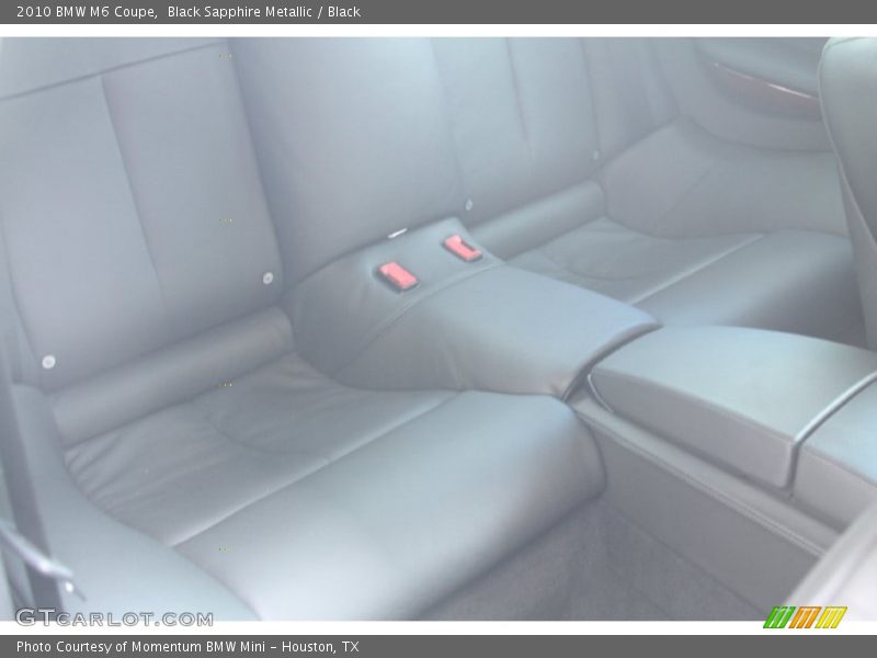Black Sapphire Metallic / Black 2010 BMW M6 Coupe
