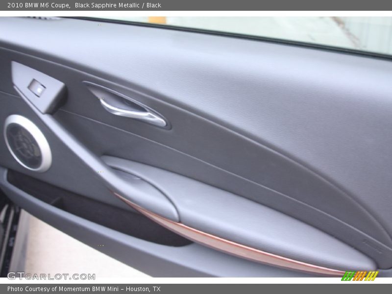 Black Sapphire Metallic / Black 2010 BMW M6 Coupe