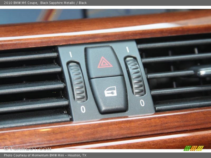 Black Sapphire Metallic / Black 2010 BMW M6 Coupe