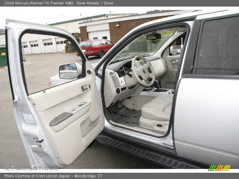 Silver Metallic / Stone 2008 Mercury Mariner V6 Premier 4WD
