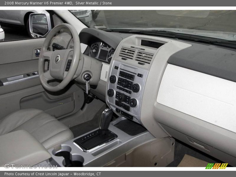 Silver Metallic / Stone 2008 Mercury Mariner V6 Premier 4WD