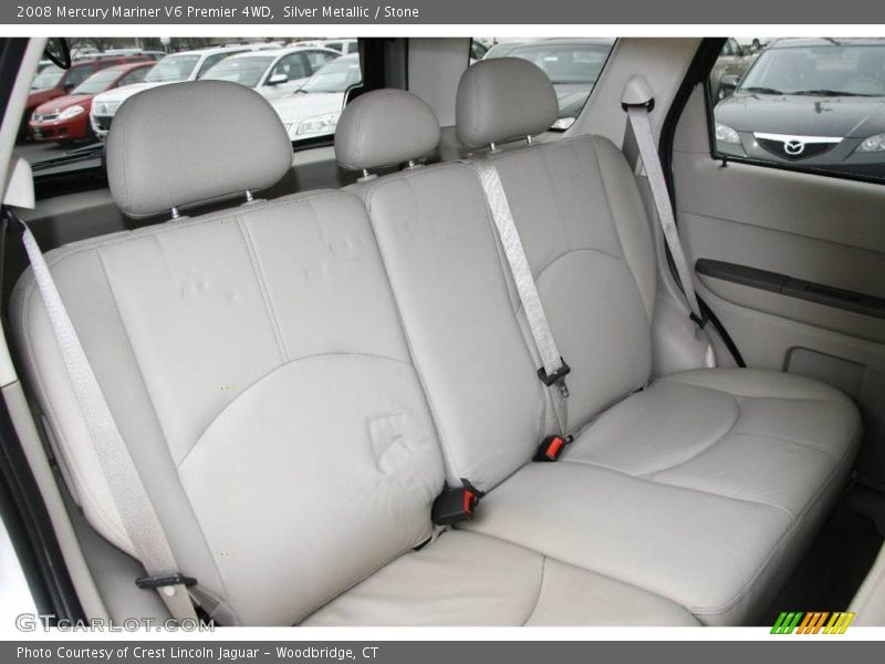 Silver Metallic / Stone 2008 Mercury Mariner V6 Premier 4WD