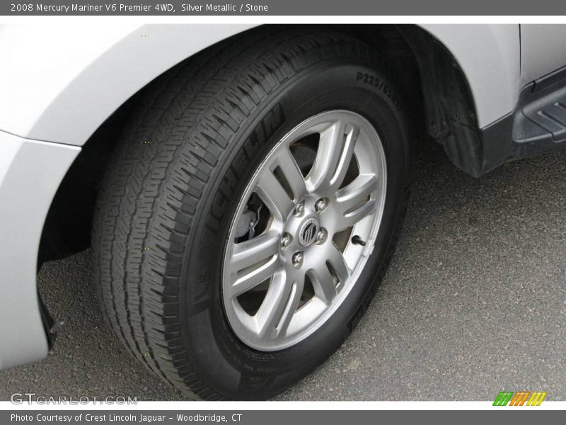 Silver Metallic / Stone 2008 Mercury Mariner V6 Premier 4WD