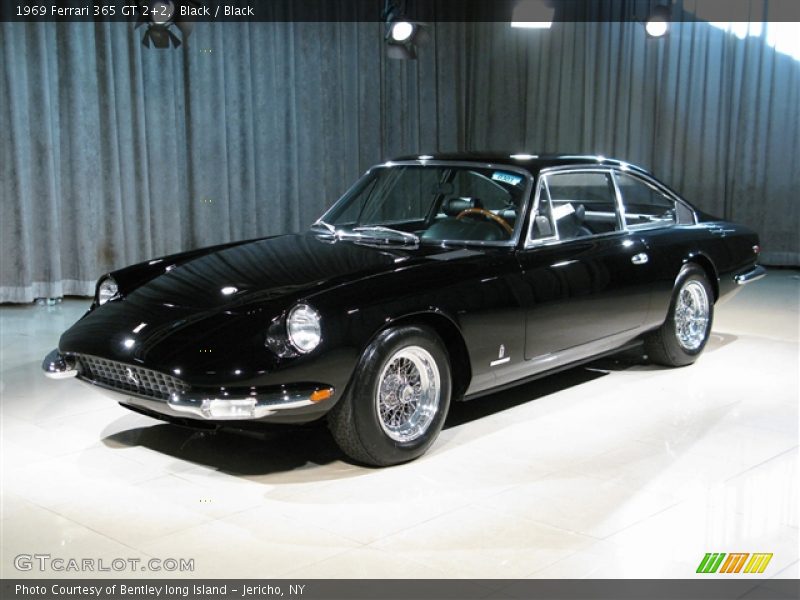 Black / Black 1969 Ferrari 365 GT 2+2