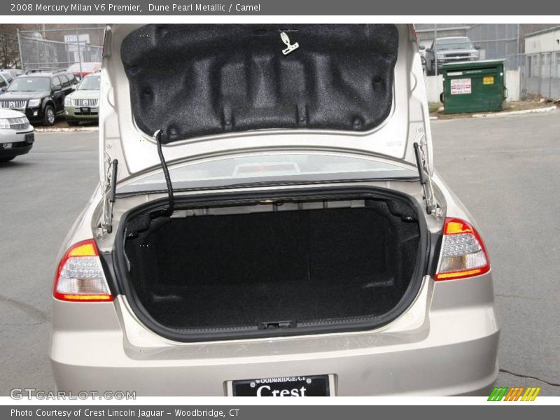 Dune Pearl Metallic / Camel 2008 Mercury Milan V6 Premier