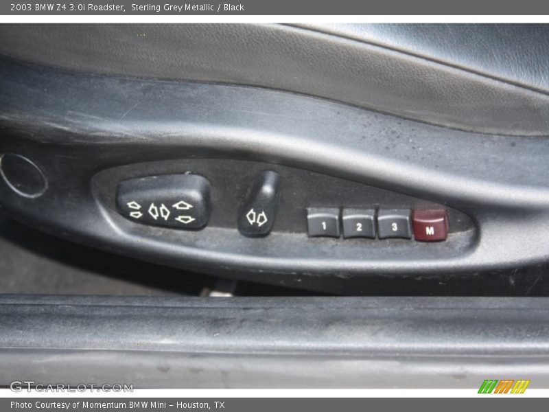 Sterling Grey Metallic / Black 2003 BMW Z4 3.0i Roadster