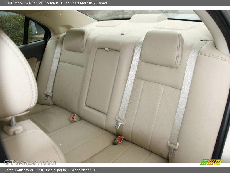 Dune Pearl Metallic / Camel 2008 Mercury Milan V6 Premier