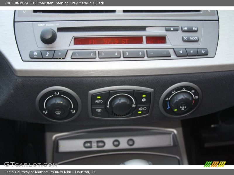 Sterling Grey Metallic / Black 2003 BMW Z4 3.0i Roadster