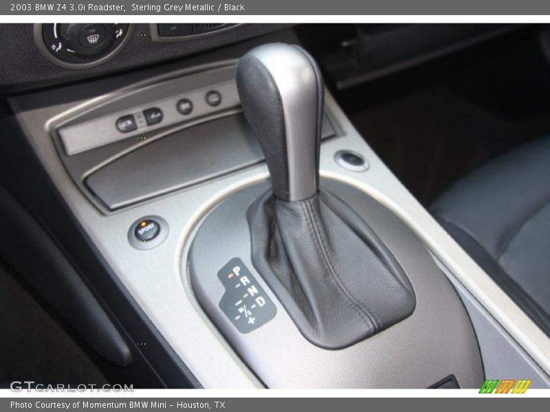 Sterling Grey Metallic / Black 2003 BMW Z4 3.0i Roadster