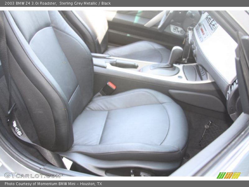 Sterling Grey Metallic / Black 2003 BMW Z4 3.0i Roadster
