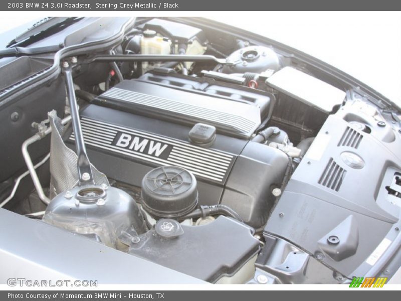 Sterling Grey Metallic / Black 2003 BMW Z4 3.0i Roadster