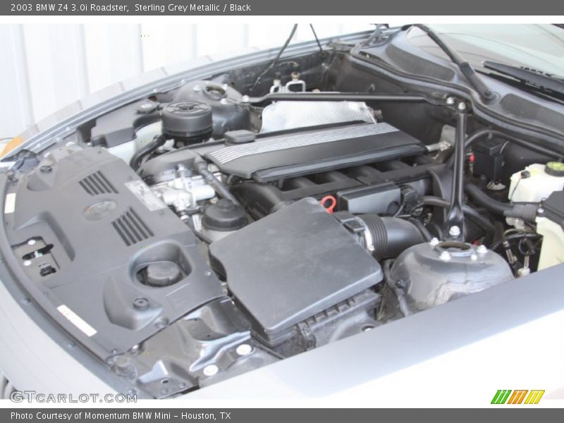 Sterling Grey Metallic / Black 2003 BMW Z4 3.0i Roadster