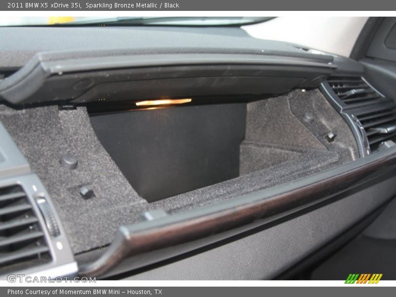 Sparkling Bronze Metallic / Black 2011 BMW X5 xDrive 35i