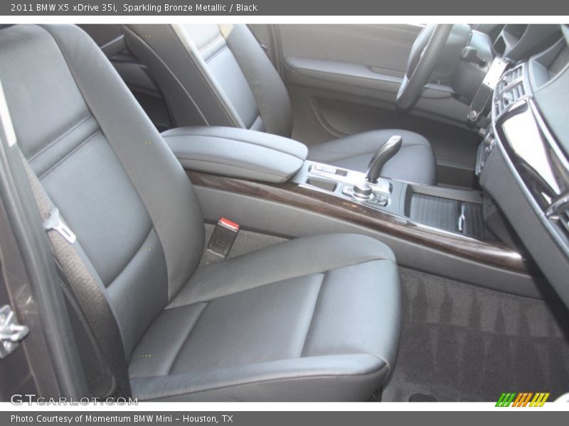 Sparkling Bronze Metallic / Black 2011 BMW X5 xDrive 35i