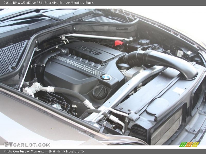 Sparkling Bronze Metallic / Black 2011 BMW X5 xDrive 35i