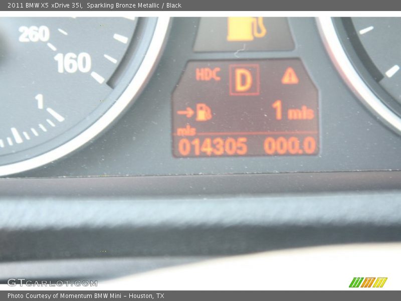 Sparkling Bronze Metallic / Black 2011 BMW X5 xDrive 35i