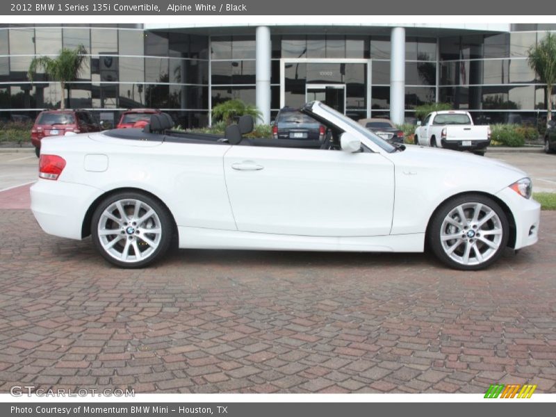  2012 1 Series 135i Convertible Alpine White
