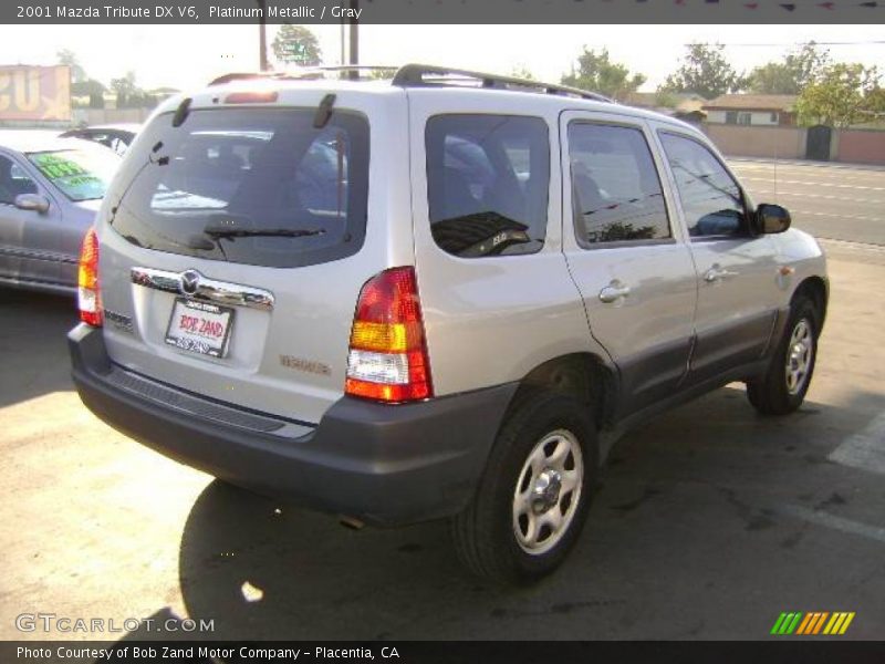 Platinum Metallic / Gray 2001 Mazda Tribute DX V6
