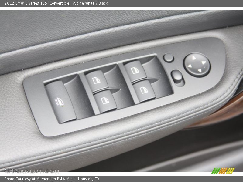 Alpine White / Black 2012 BMW 1 Series 135i Convertible