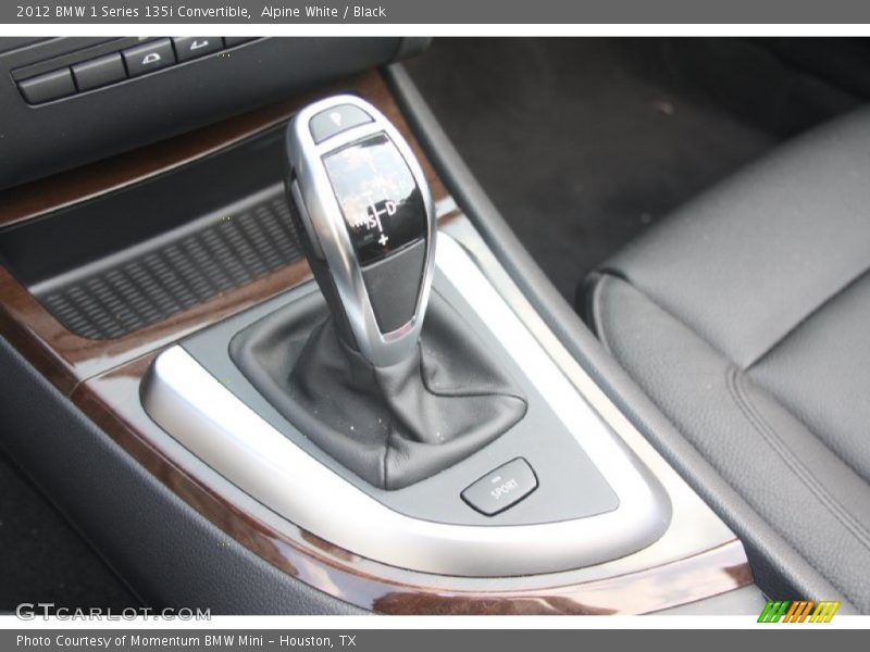  2012 1 Series 135i Convertible 7 Speed Double-Clutch Automatic Shifter
