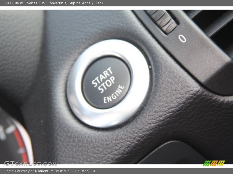 Controls of 2012 1 Series 135i Convertible