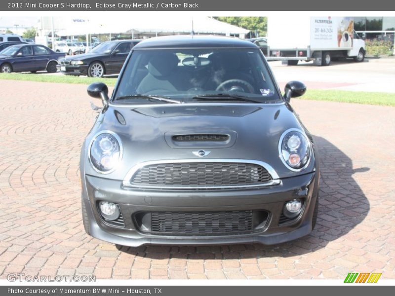 Eclipse Gray Metallic / Carbon Black 2012 Mini Cooper S Hardtop