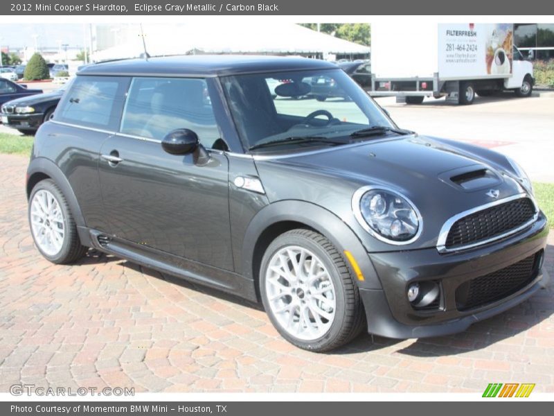 Eclipse Gray Metallic / Carbon Black 2012 Mini Cooper S Hardtop