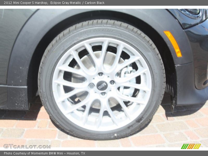 Eclipse Gray Metallic / Carbon Black 2012 Mini Cooper S Hardtop