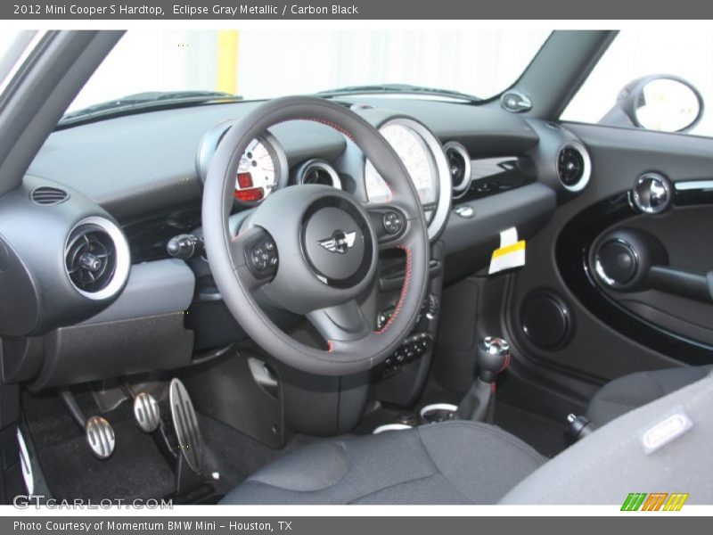  2012 Cooper S Hardtop Carbon Black Interior