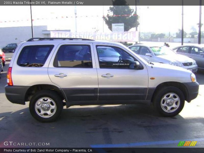 Platinum Metallic / Gray 2001 Mazda Tribute DX V6