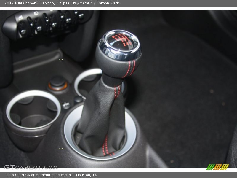  2012 Cooper S Hardtop 6 Speed Manual Shifter