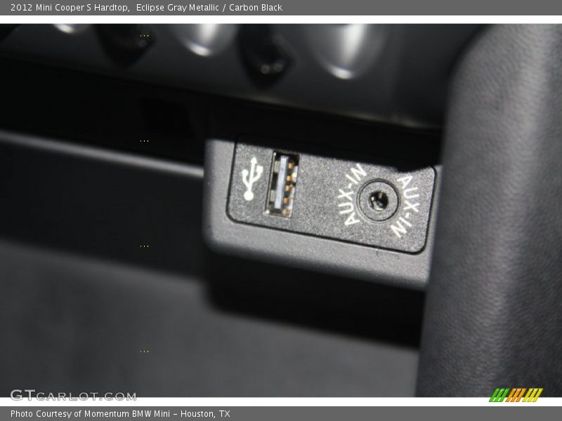 Eclipse Gray Metallic / Carbon Black 2012 Mini Cooper S Hardtop