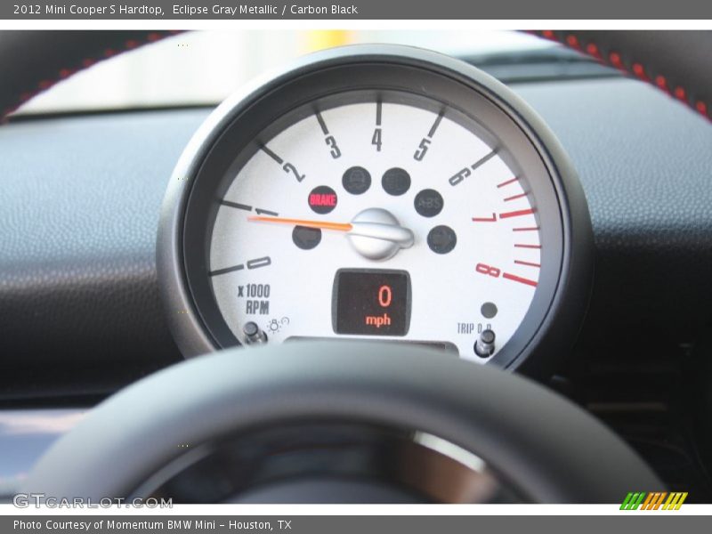 Eclipse Gray Metallic / Carbon Black 2012 Mini Cooper S Hardtop