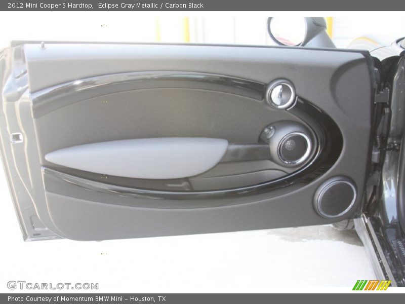 Eclipse Gray Metallic / Carbon Black 2012 Mini Cooper S Hardtop