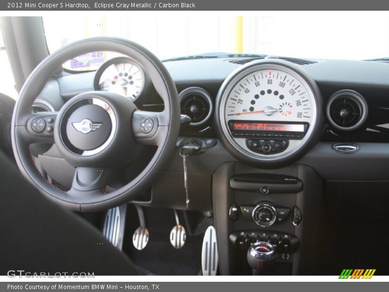 Eclipse Gray Metallic / Carbon Black 2012 Mini Cooper S Hardtop