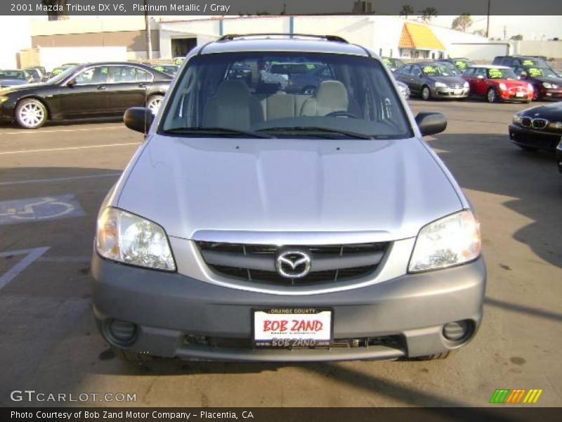 Platinum Metallic / Gray 2001 Mazda Tribute DX V6