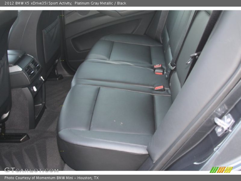 Platinum Gray Metallic / Black 2012 BMW X5 xDrive35i Sport Activity