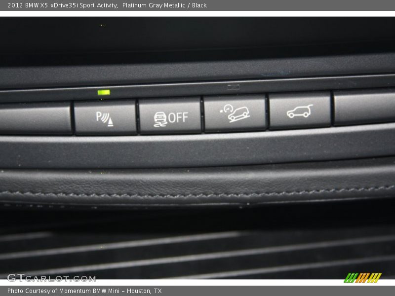 Platinum Gray Metallic / Black 2012 BMW X5 xDrive35i Sport Activity