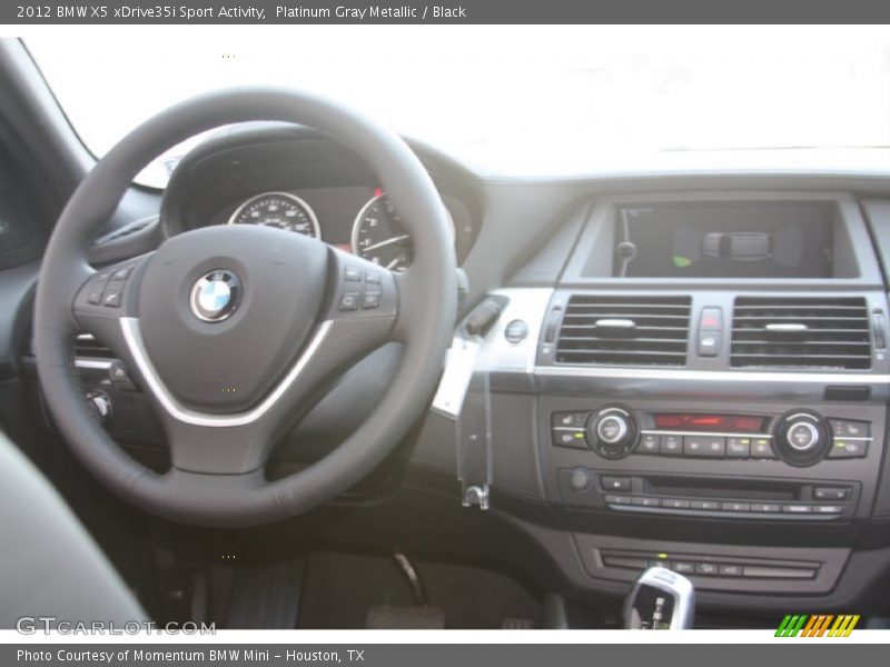 Platinum Gray Metallic / Black 2012 BMW X5 xDrive35i Sport Activity