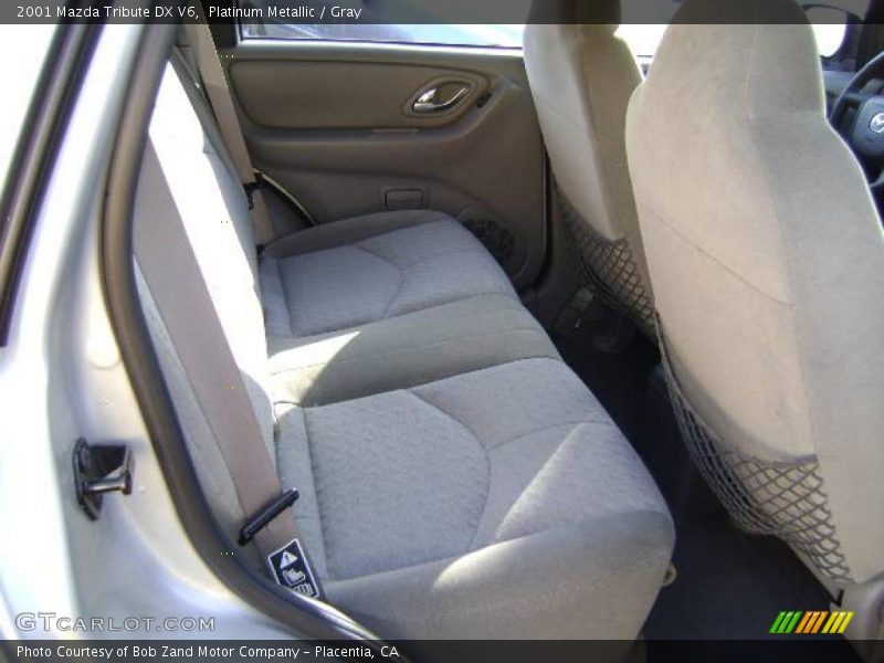 Platinum Metallic / Gray 2001 Mazda Tribute DX V6