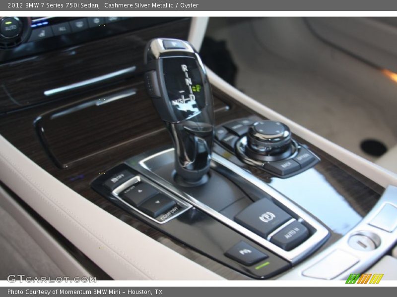 Cashmere Silver Metallic / Oyster 2012 BMW 7 Series 750i Sedan