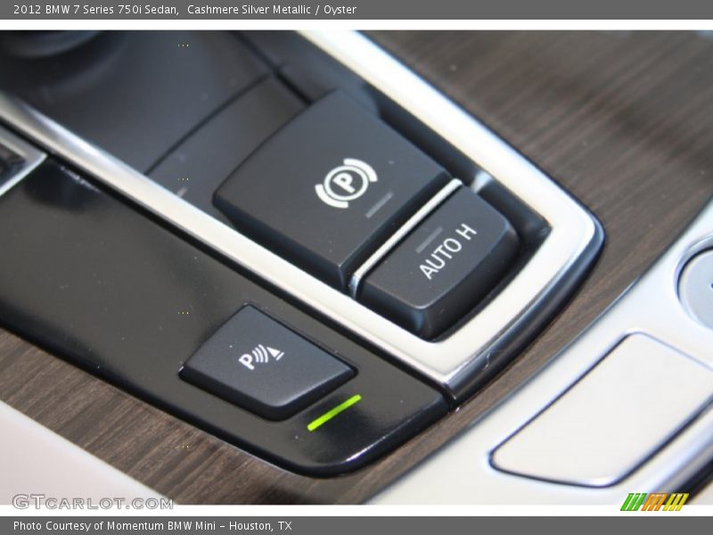 Cashmere Silver Metallic / Oyster 2012 BMW 7 Series 750i Sedan