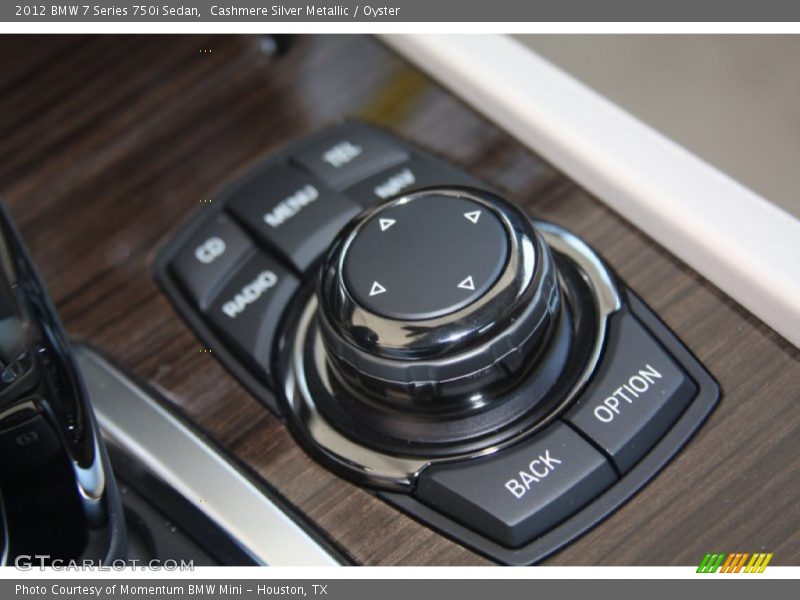Cashmere Silver Metallic / Oyster 2012 BMW 7 Series 750i Sedan